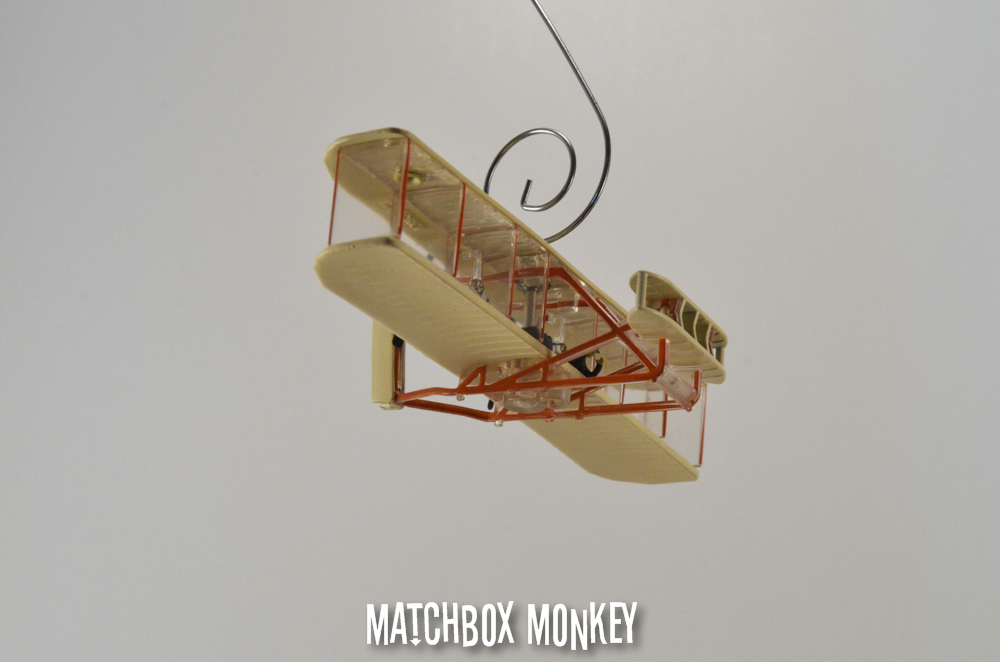 Wright Brothers Flyer Kitty Hawk Custom Christmas Ornament Model Bros Aircraft