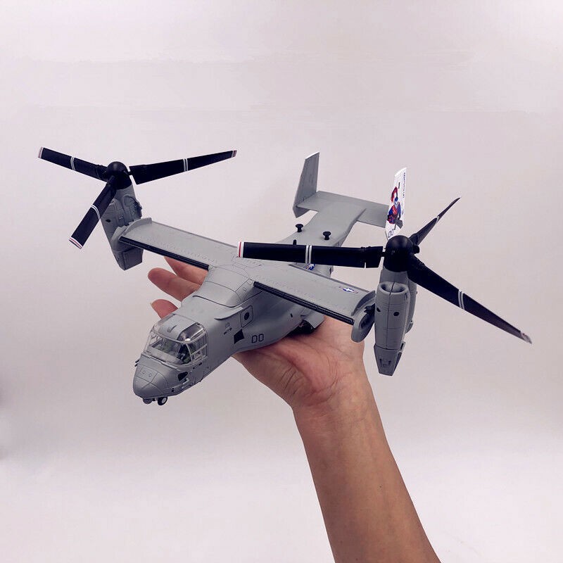 1/72 US Marine Corps V22 Osprey Diecast Model Display Collection Statue Gift
