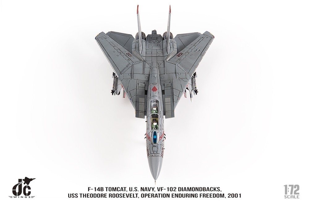 JC Wings 1/72 F-14B Tomcat US Navy VF-102 Diamondbacks Op. Enduring Freedom 2001