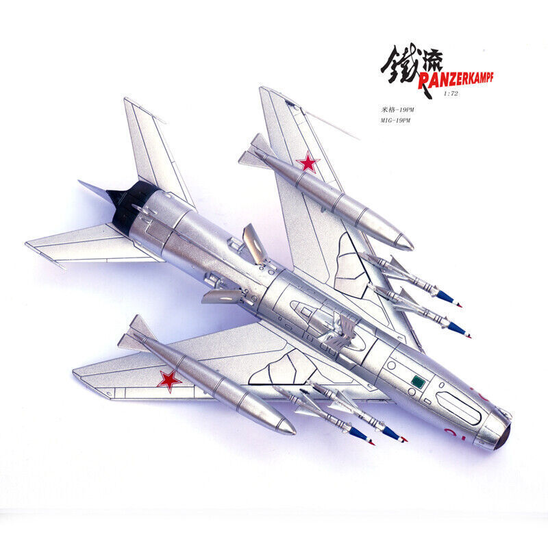 PANZERKAMPF 1/72 Soviet Mikoyan supersonic MIG-19PM Finished Aircraft Model