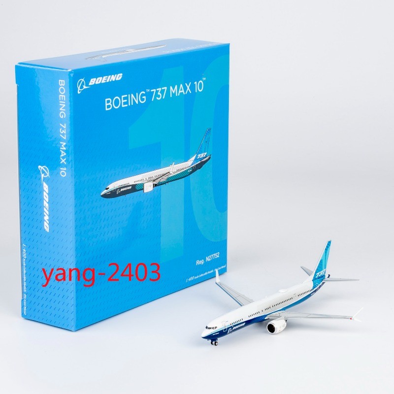 1/400 Boeing House Livery B737 MAX10 Diecast Finished Model Collectible Gift 1PC
