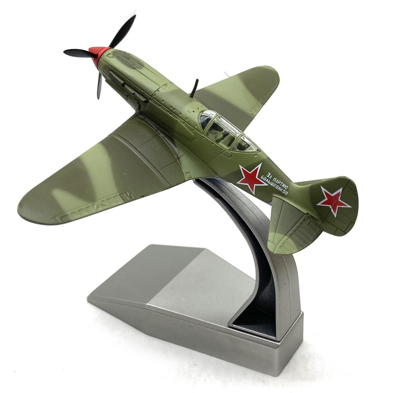 1:72 Diecast Military Model WWII Mikoyan-Gurevich MiG-3 Fighter Collection Gift