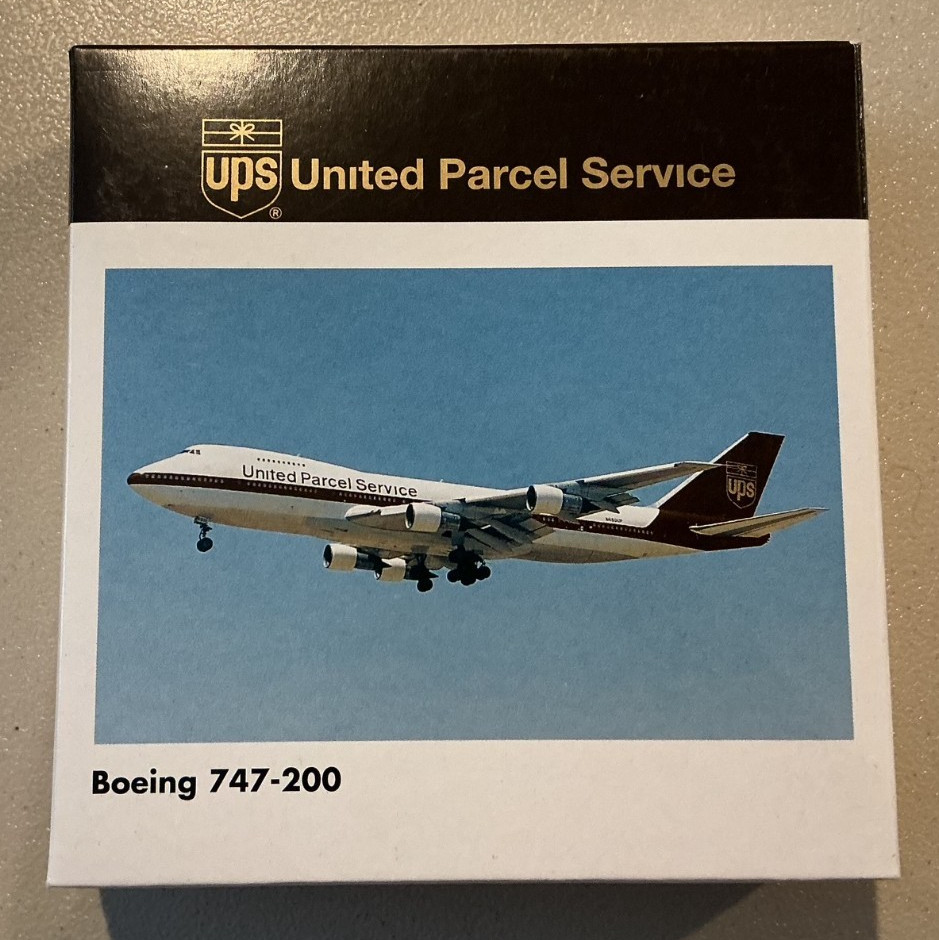 Herpa Wings 1:500 502467 UPS United Parcel Service Boeing 747-200