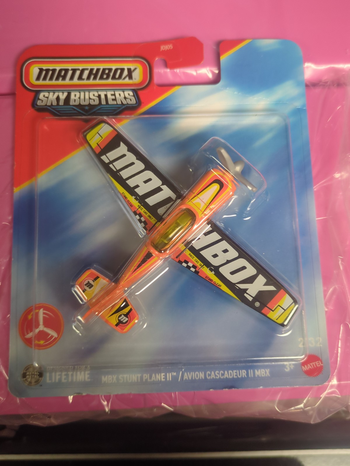 Matchbox MBX Stunt Plane II Sky Busters Diecast Airplane