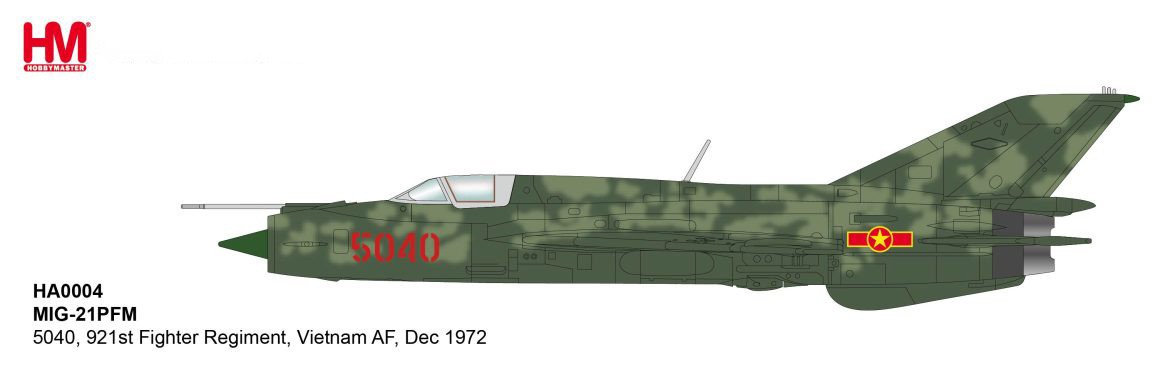 Hobby Master 1/72 HA0004 MIG-21PFM 921 Fighter Regiment PREORDER UPDATE!!