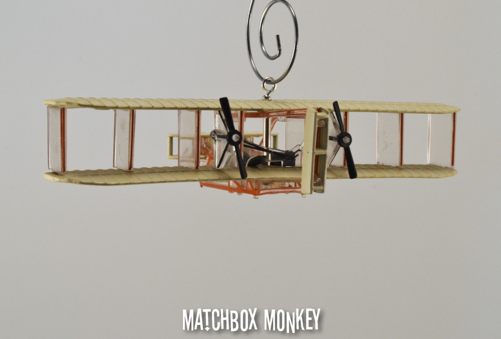 Wright Brothers Flyer Kitty Hawk Custom Christmas Ornament Model Bros Aircraft