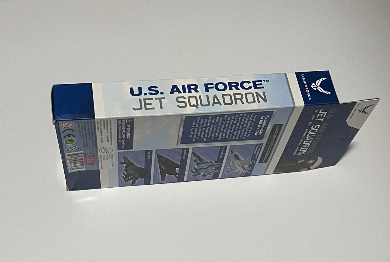 Official US Air Force Jet Squadron Diecast Jets SET OF 4 (2022) SIZE 4″ EA