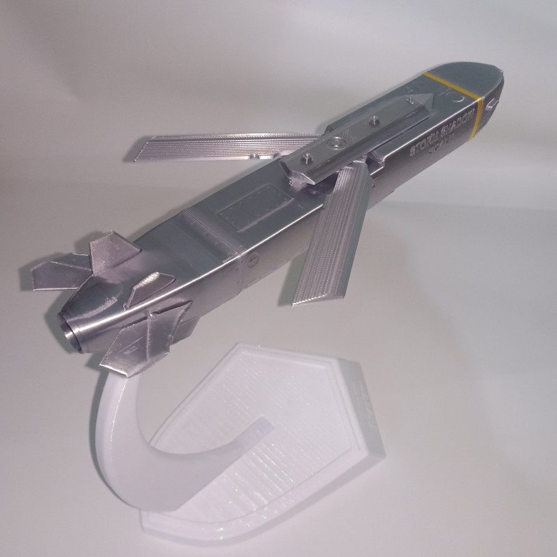 3D Printed 1:20 Military Model Collection STORM SHADOW (SCALP EG) Cruise Missile