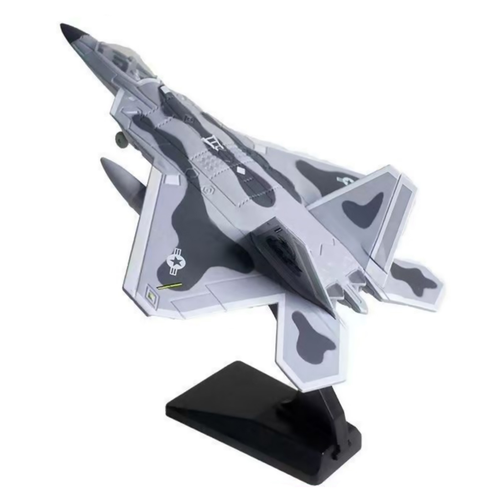 1/72 F-22 Fighter Bomber Aircraft Diecast Fighting Jet Airplanes Model Jet Scene
