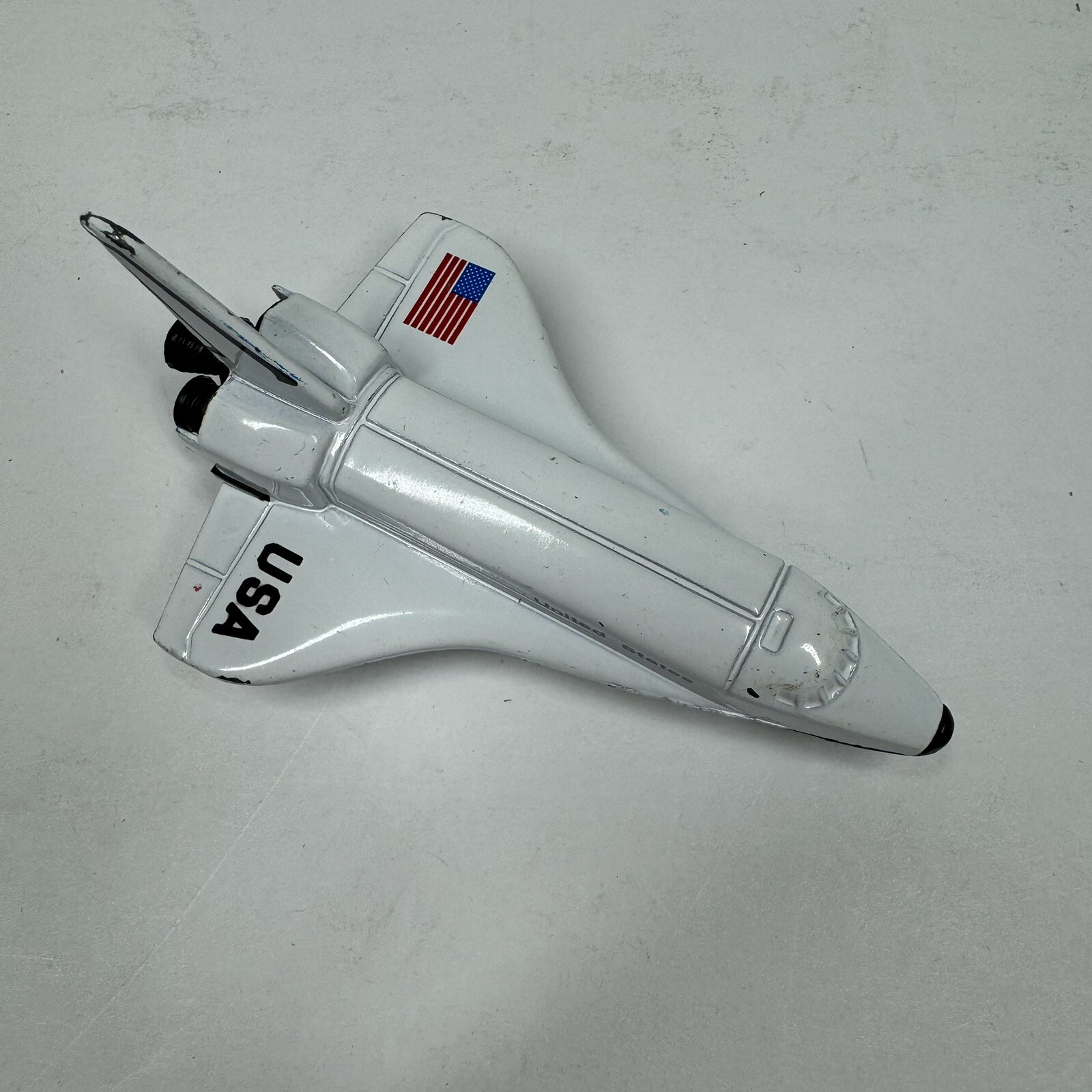 United States Space Shuttle Pull Back Friction Diecast Toy NASA