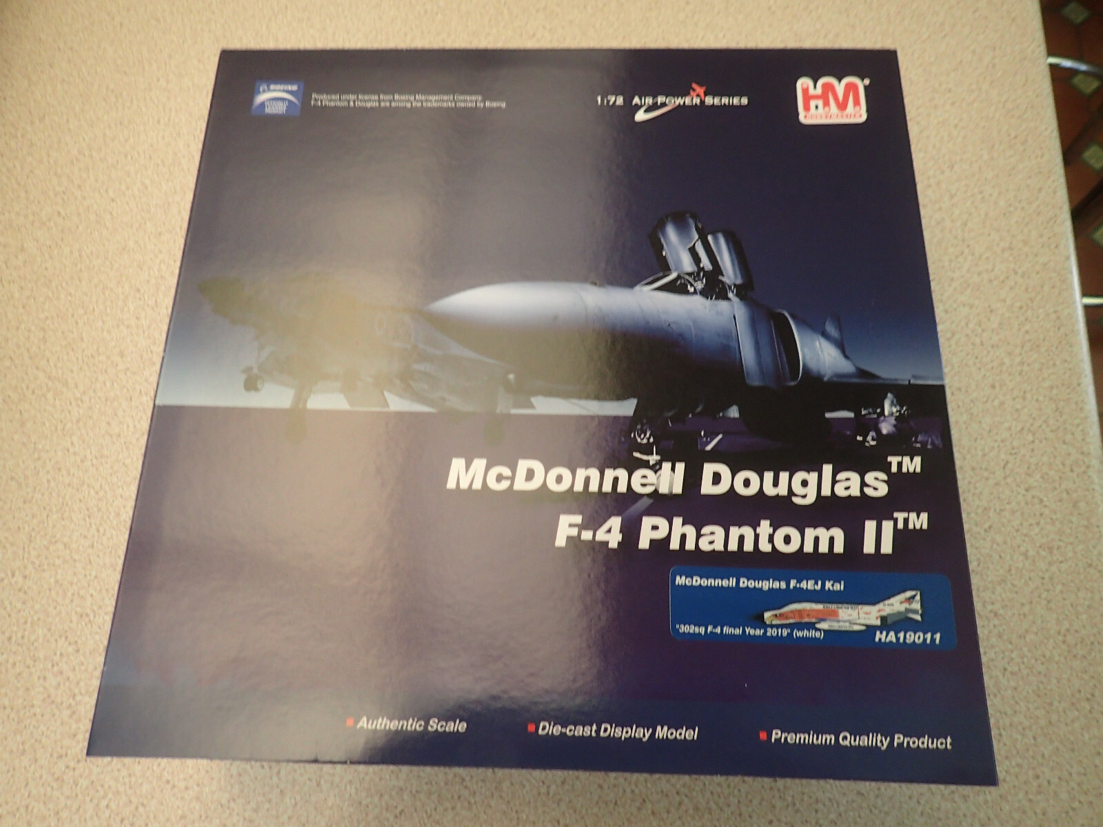 Hobbymaster HA19011 1:72 McDon Douglas F-4EJ Kai 302 Sq F-4 Final Year Sealed