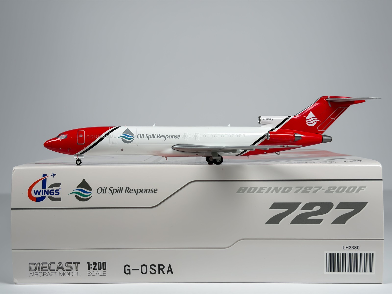 Oil Spill Response Boeing 727-200 1:200 JC Wings G-OSRA (LH2380)