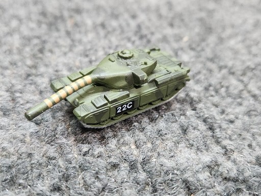 Micro Machine AC 22C Military Tank Green Camo Armored Ground Vehicle Galoob