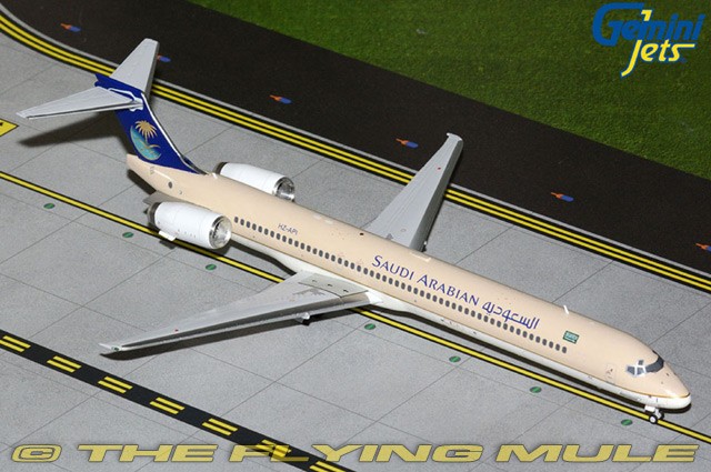 GeminiJets 1:200 MD-90 Saudi Arabian Airlines HZ-API