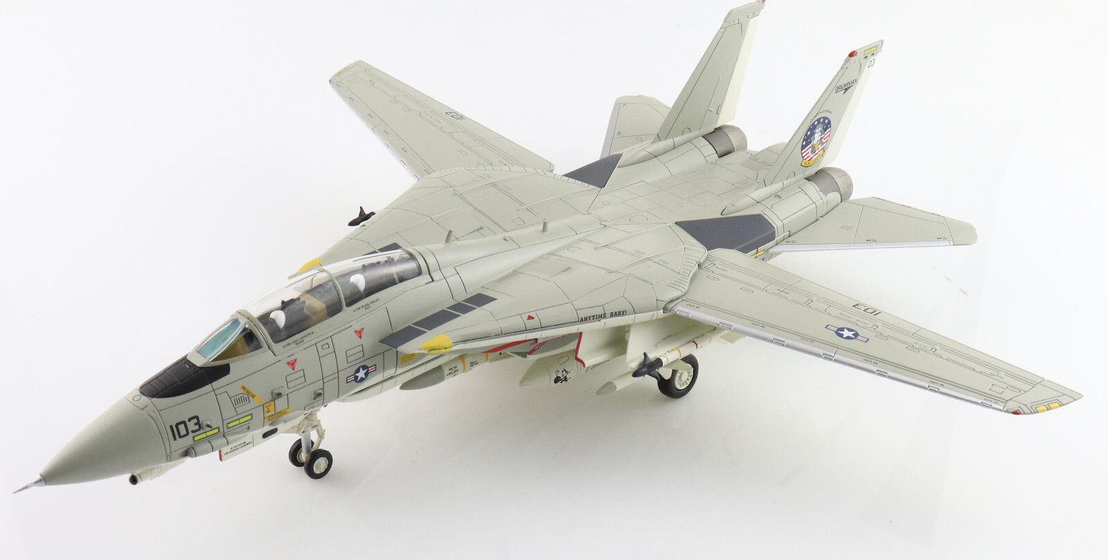 HA5252 1/72 F-14D Tomcat Sunset US Navy VF-31 Tomcatters AJ103 2006