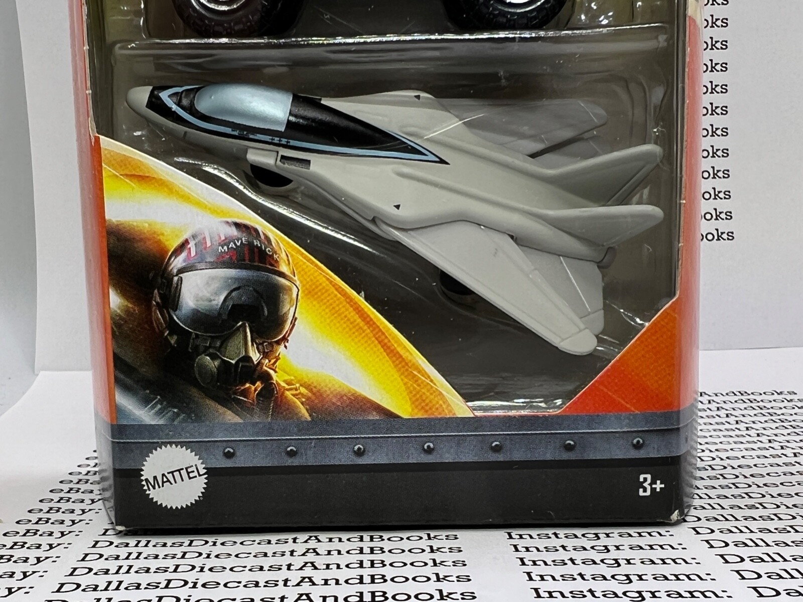 Matchbox Swing Wing MB027 Silver/Black Top Gun: Maverick GPF95 Fighter Jet 