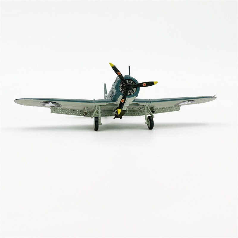 Wltk WWII US NAVY SBD-3 Dauntless Dive Bomber Lt Richard Best 1/72 Diecast Model