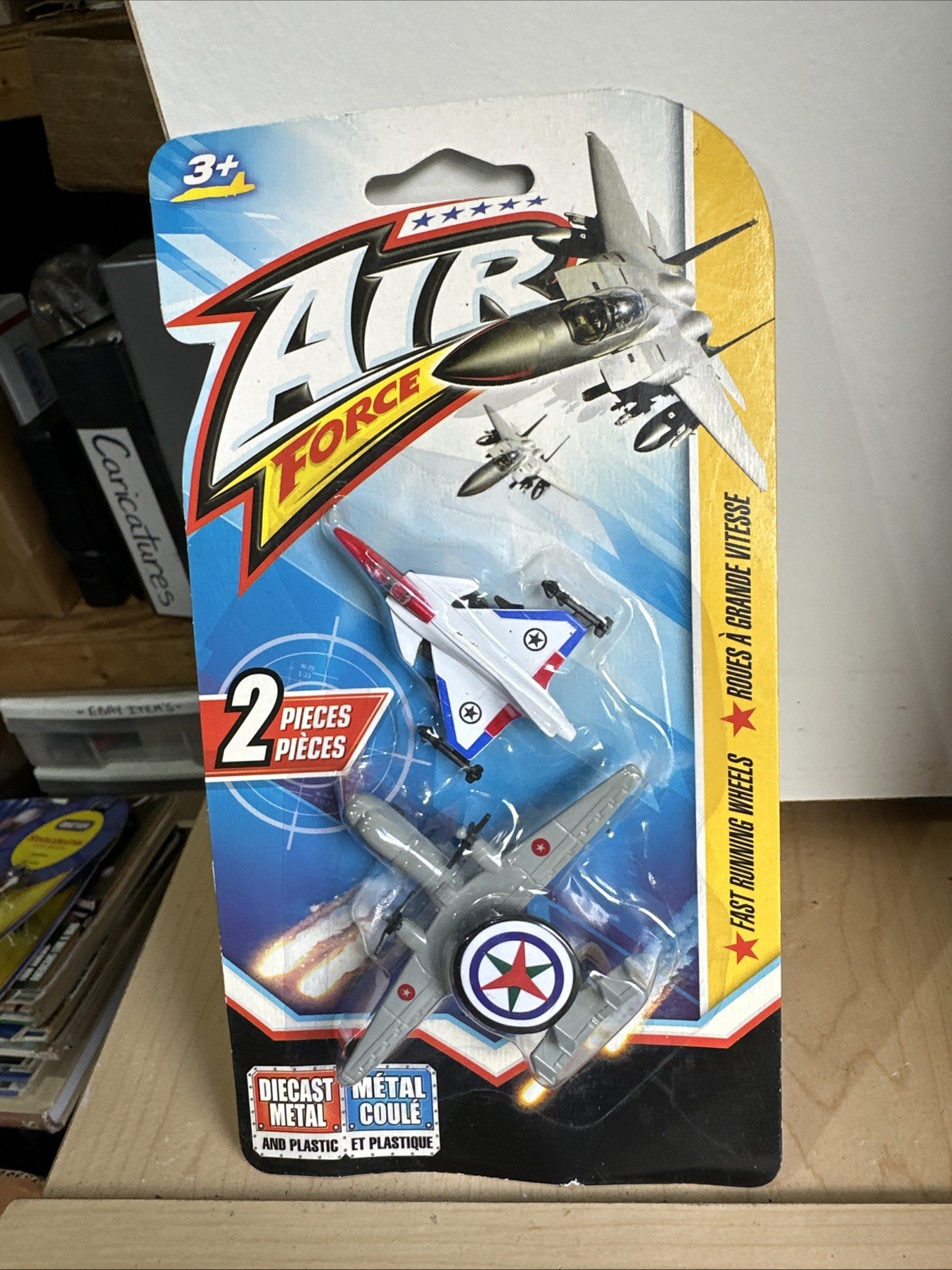 Air Force Diecast Metal & Plastic 2 Piece Jets Toys ~New In Package🔥🔥🔥