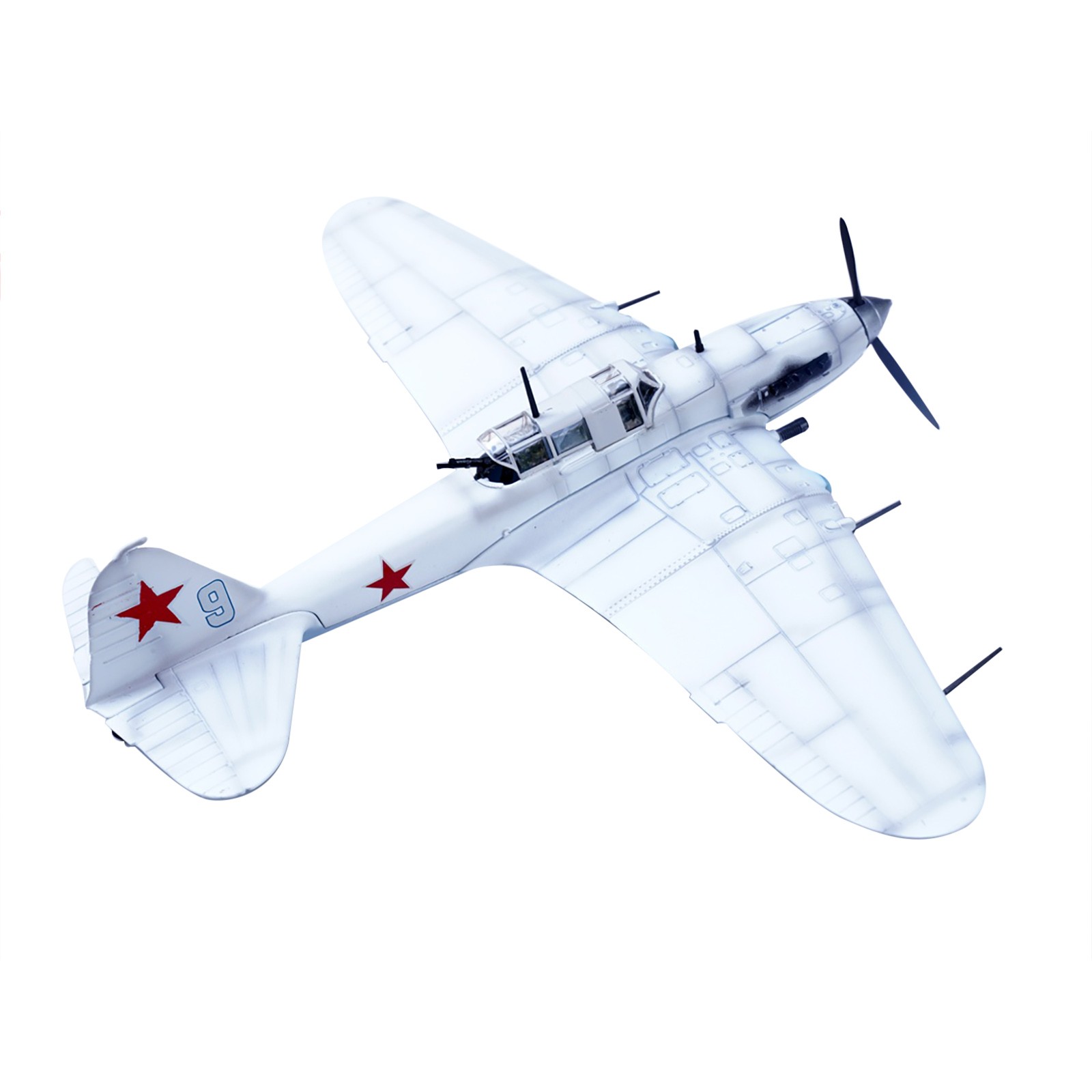 IL-2 1/72 Scale Diecast Aircraft Model Display Stand Included Item
