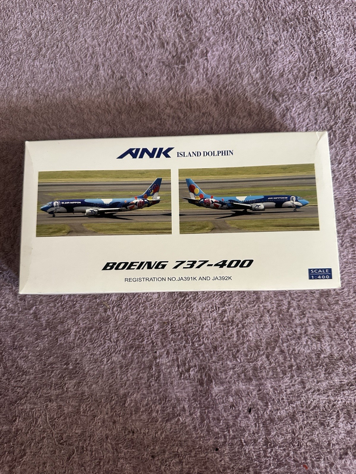 Phoenix Model ANK Boeing 737-400 Dolphin Island Color Diecast Model 1:400