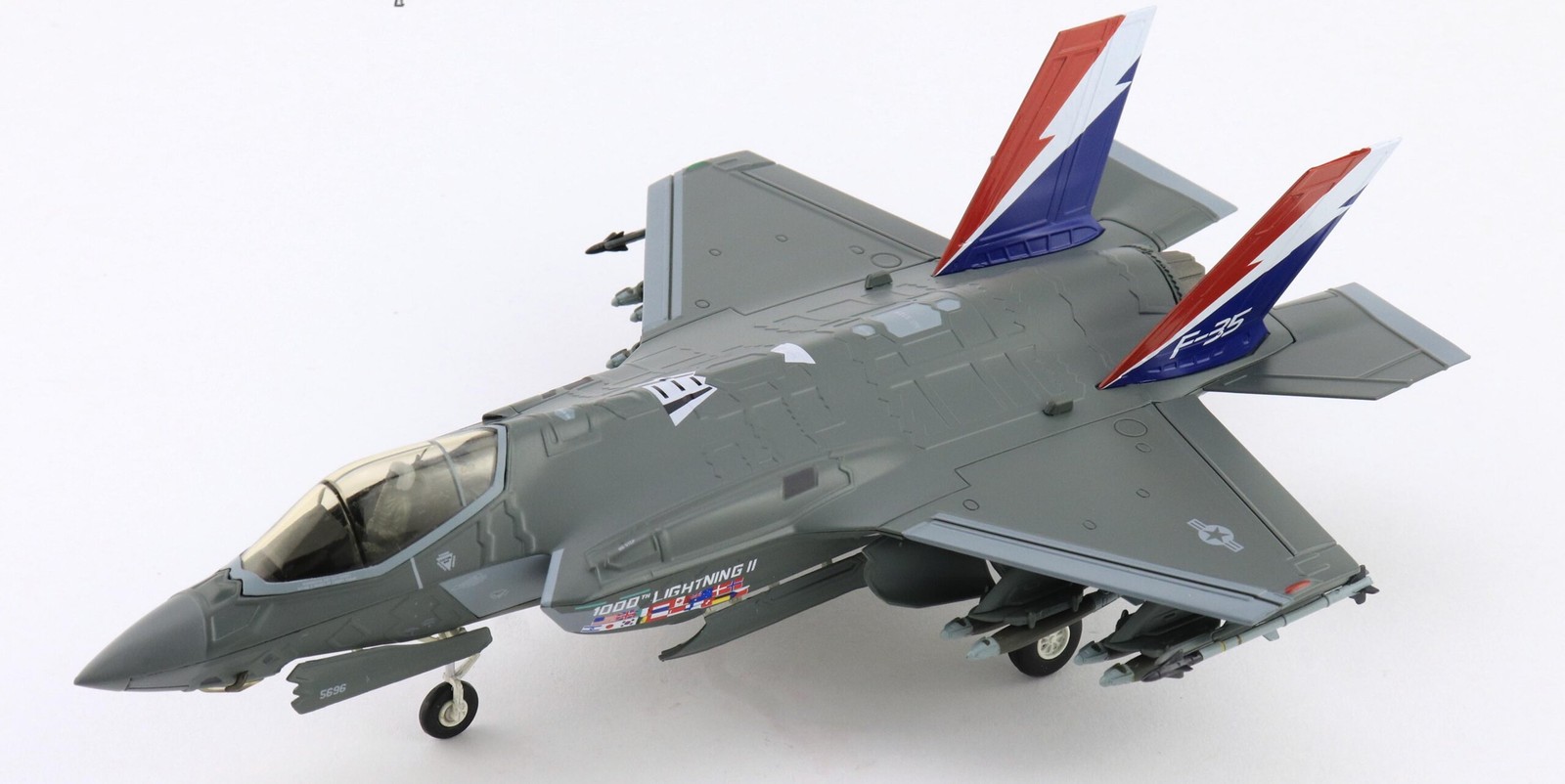 F-35A “1000th Lightning II” 22-5696 176th FS Wisconsin ANG August 2004 (w/ 2 x B