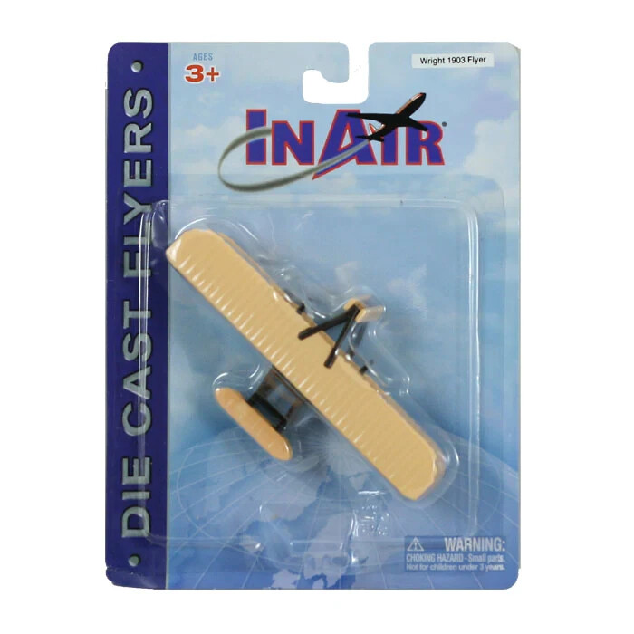 InAir Diecast 4.5” Wright Brothers 1903