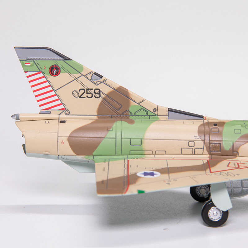 1:72 Panzerkampf Israeli Air Force Mirage IIIC Fighter Plane Diecast Model