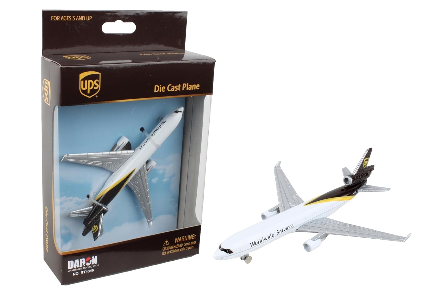 UPS MD11 Die Cast Metal Airplane Model Toy Die Cast Airplane Models