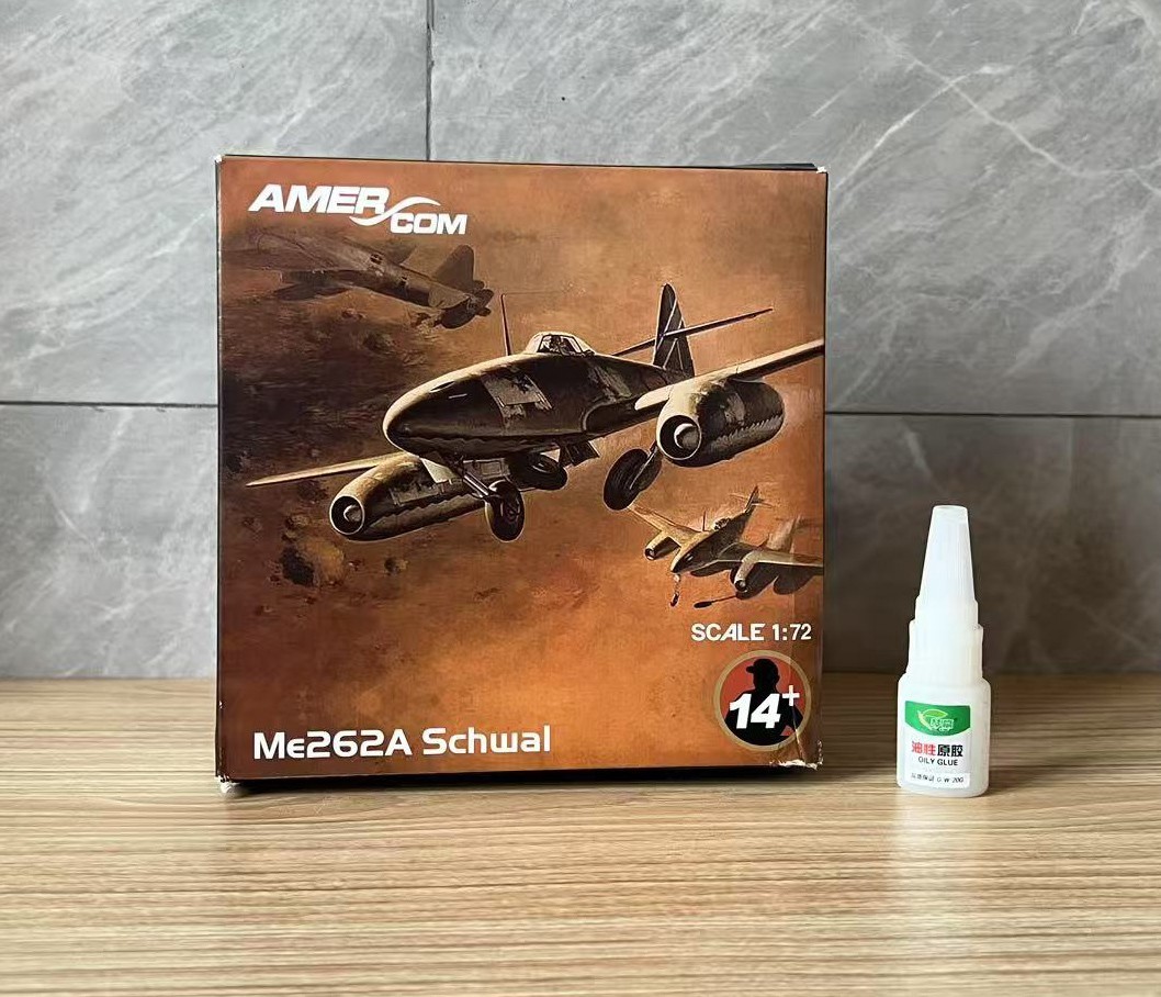 Wltk German Luftwaffe Messerschmitt Me 262 Schwalbe Fighter 1/72 Diecast Model