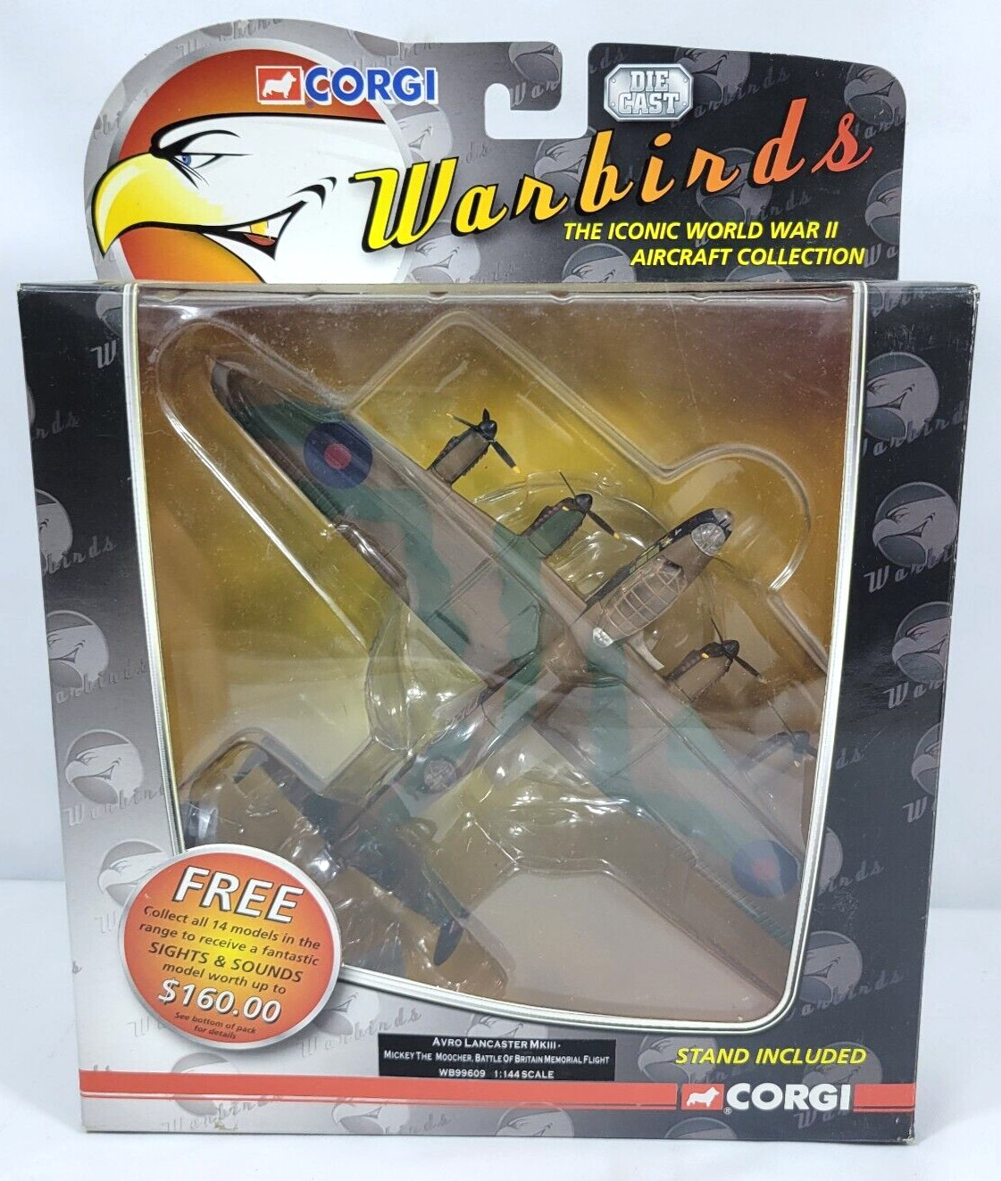 Corgi 1:144 Scale AVRO LANCASTER MKIII Mickey The Moocher
