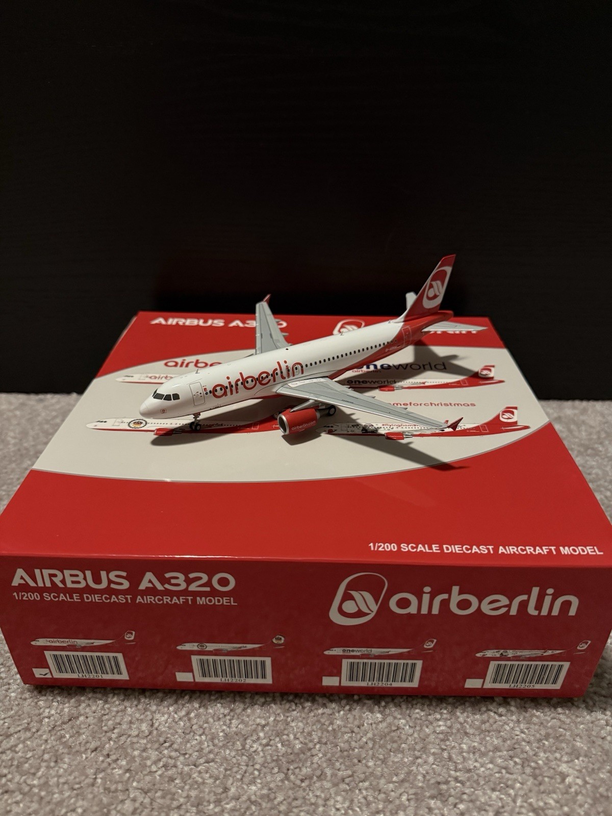 JC WINGS 1/200 LH2201, Airbus A320 Air Berlin “Last Flight” D-ABNW