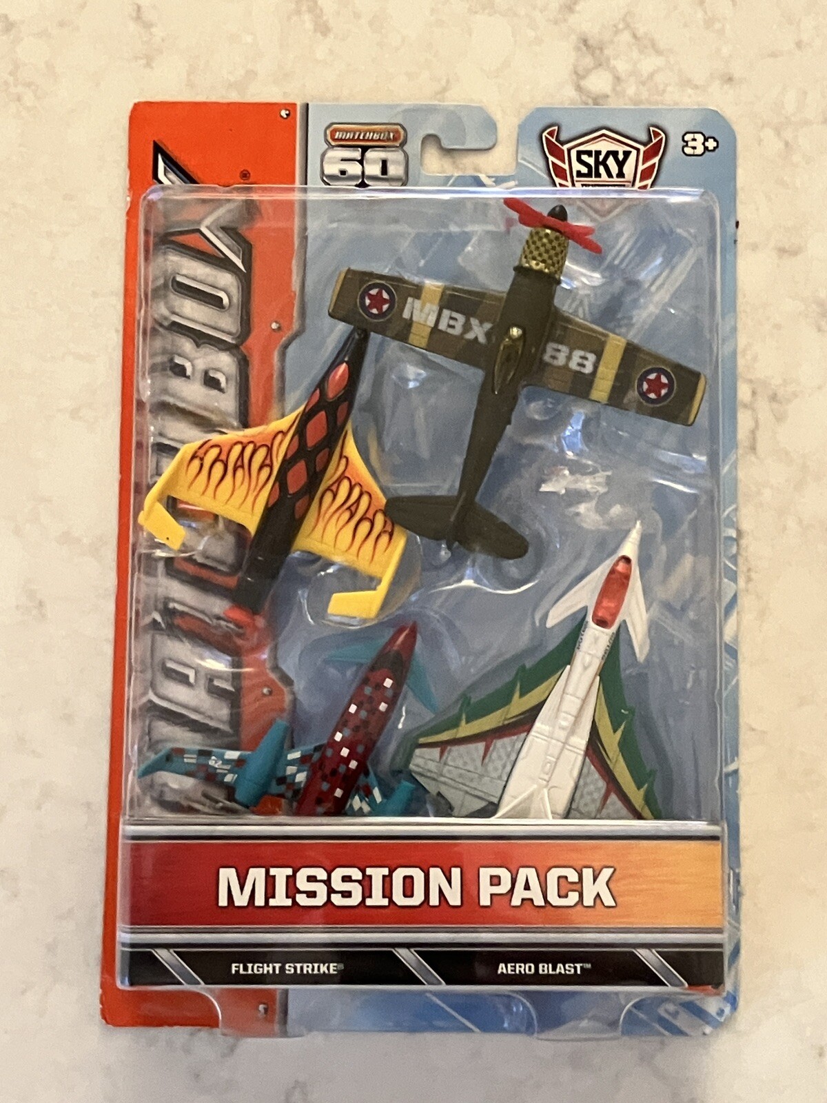 MATCHBOX, 4 Pack, Mission Pack, SKY BUSTERS FLIGHT STRIKE, AERO BLAST, DIVE BOMB
