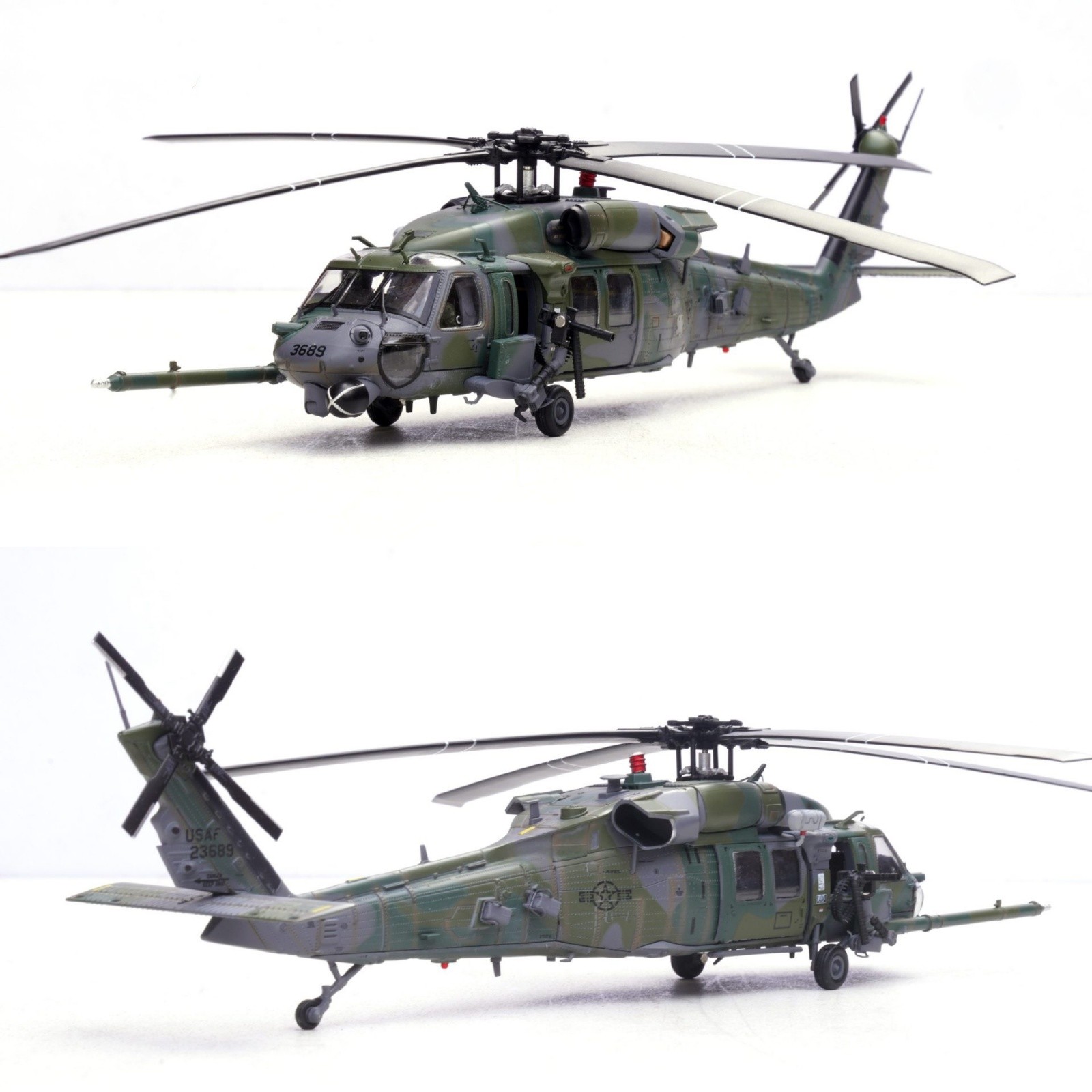 Camouflage Diecast US Air Force HH-60G Pave Hawk Combat Rescue Helicopter Gift