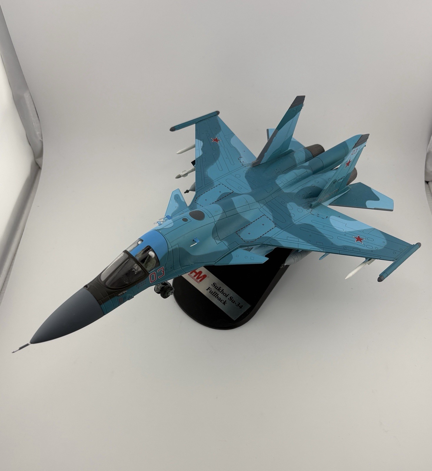 Hobby Master Sukhoi SU-34 Fullback Diecast Model 1:72