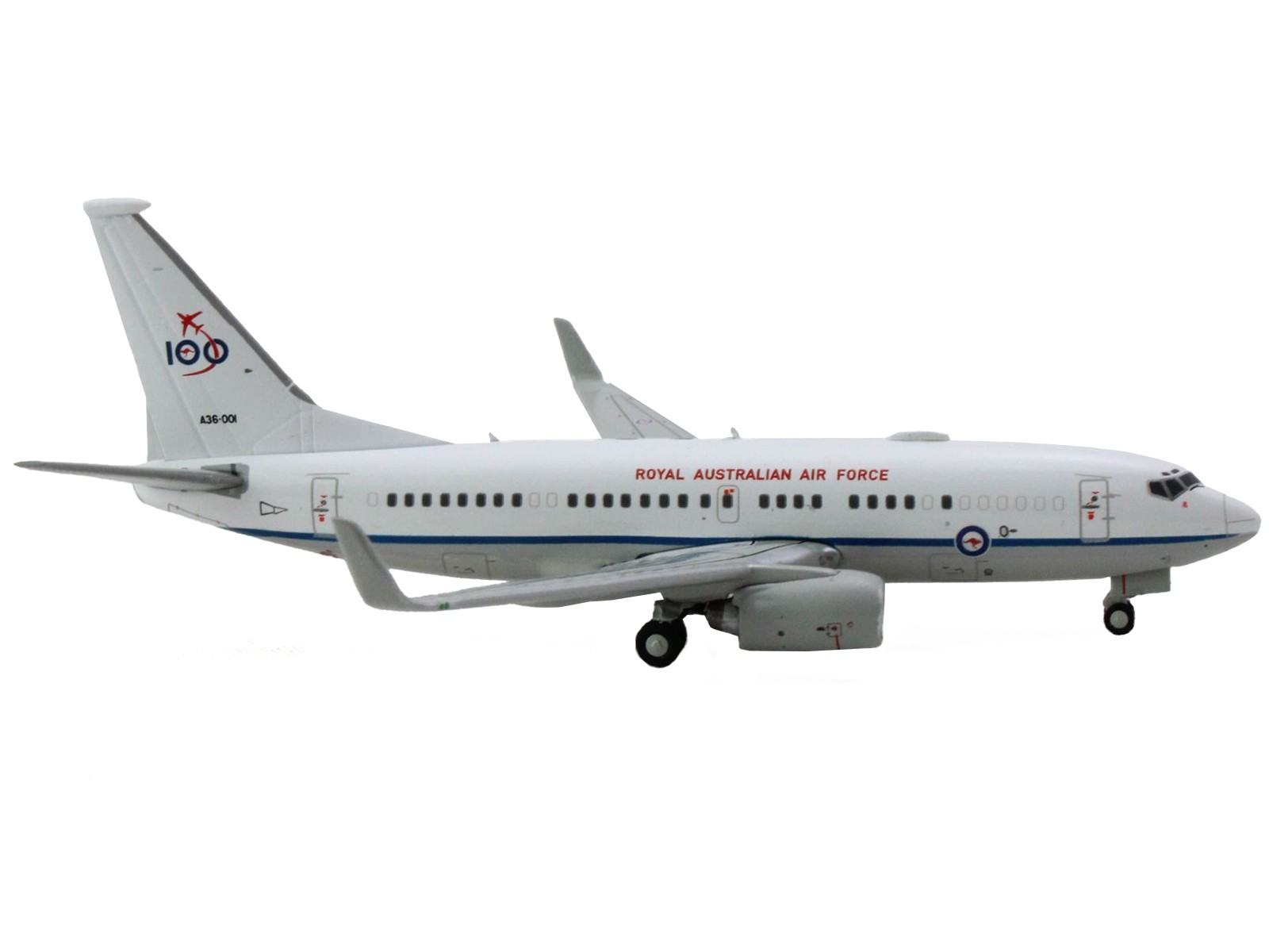 Boeing 737 700 Aircraft White Series 1/400 Gemini Macs by GeminiJets A36 001