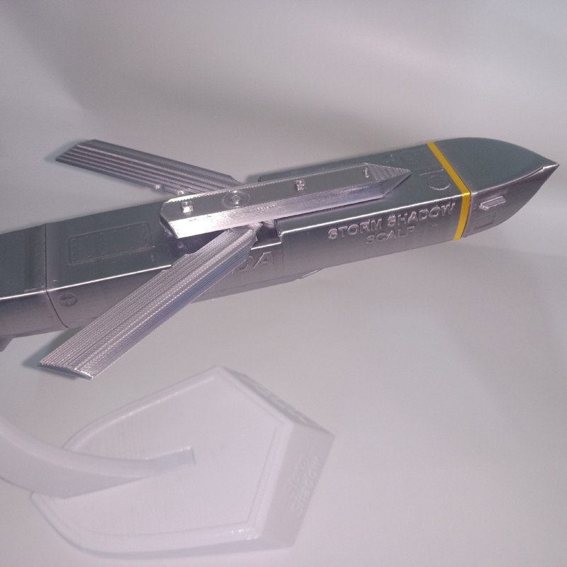 3D Printed 1:20 Military Model Collection STORM SHADOW (SCALP EG) Cruise Missile