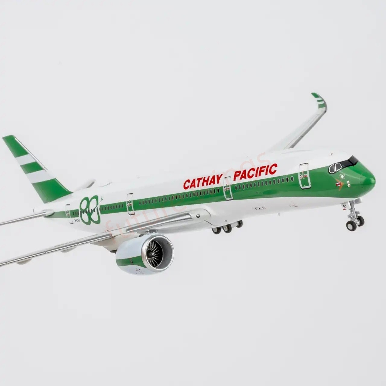 1:400 NG Models NG39129 Cathay Pacific A350-900 B-LRJ “80Years”+Free Tractor
