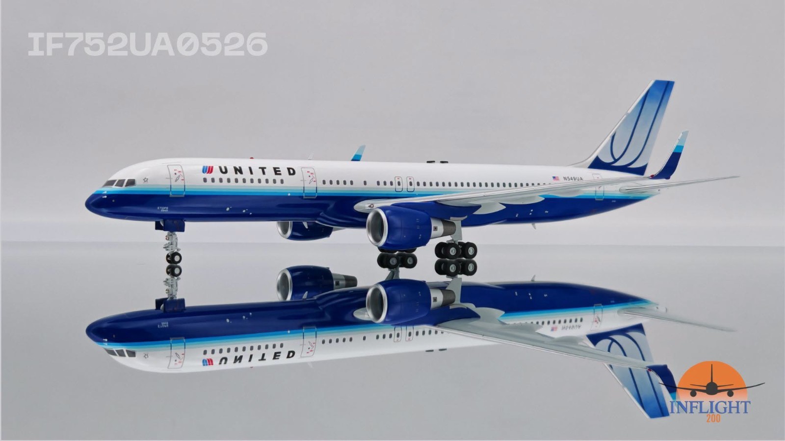 United Airlines / Boeing 757-222 / N549UA / IF752UA0526 / 1:200 *PRE-ORDER*