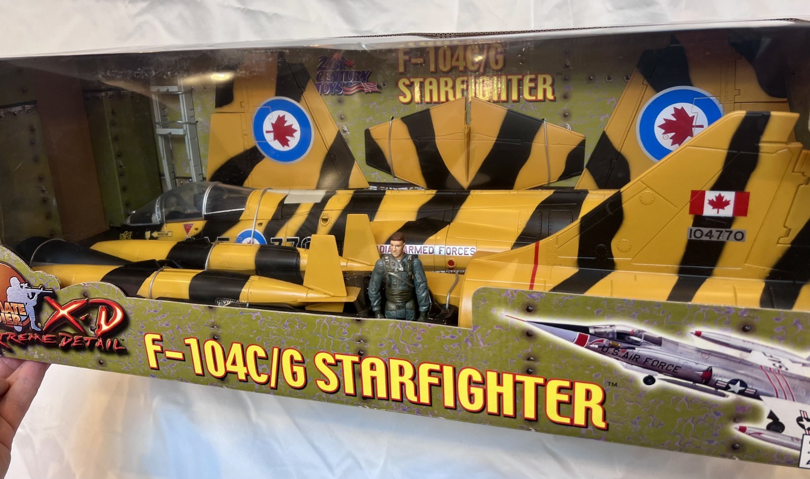 1:18 Ultimate Soldier XD F-104C/G Starfighter RCAF NATO Tiger Meet NIB