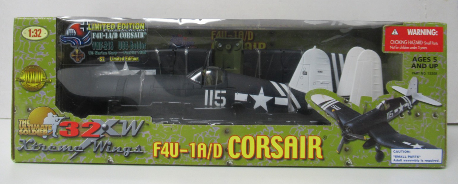 Ultimate Soldier F4U-1A/D Corsair VMF-213 USS Saidor Marine Corps