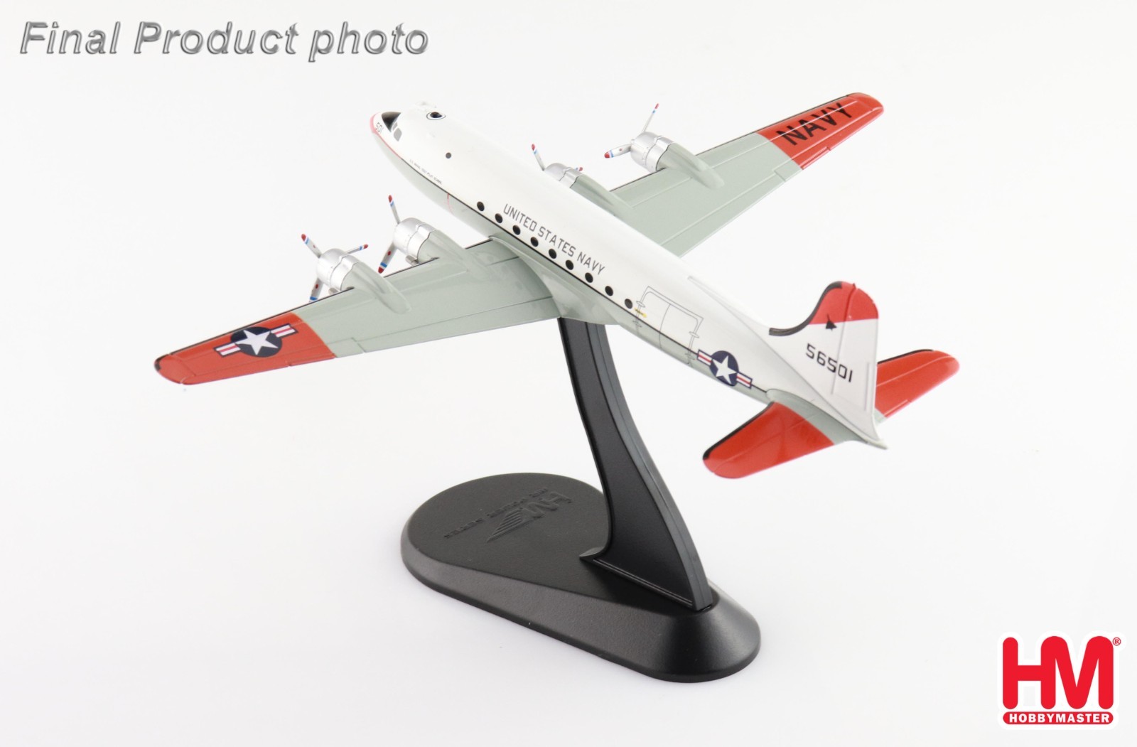 Hobby Master 1/200 HL2025 C-54Q Skymaster USNTPS NAS Patuxent River, Maryland
