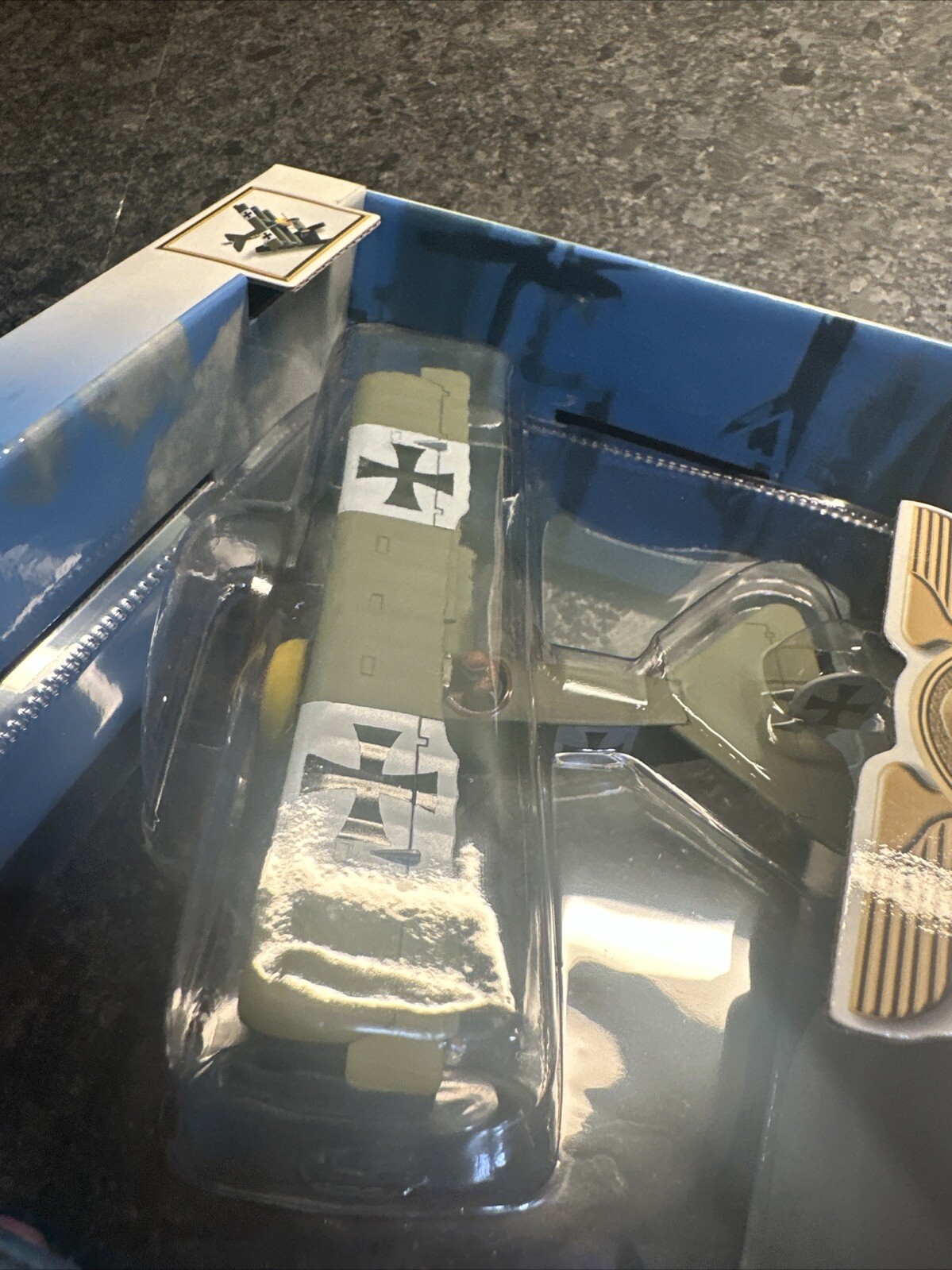 Matchbox Collectibles FOKKER Dr. 1 2003 WW1 Model Plane B6952-0813 New Sealed