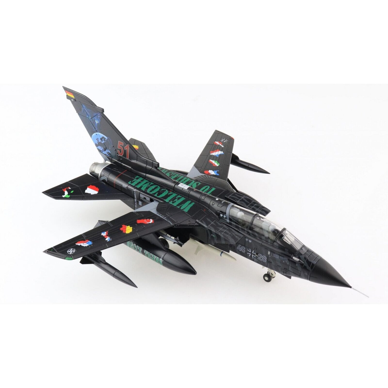 HA6709 1/72 Tornado ECR 46+28 Takt LwG-51 Luftwaffe Schleswig-Jagel Tiger Meet
