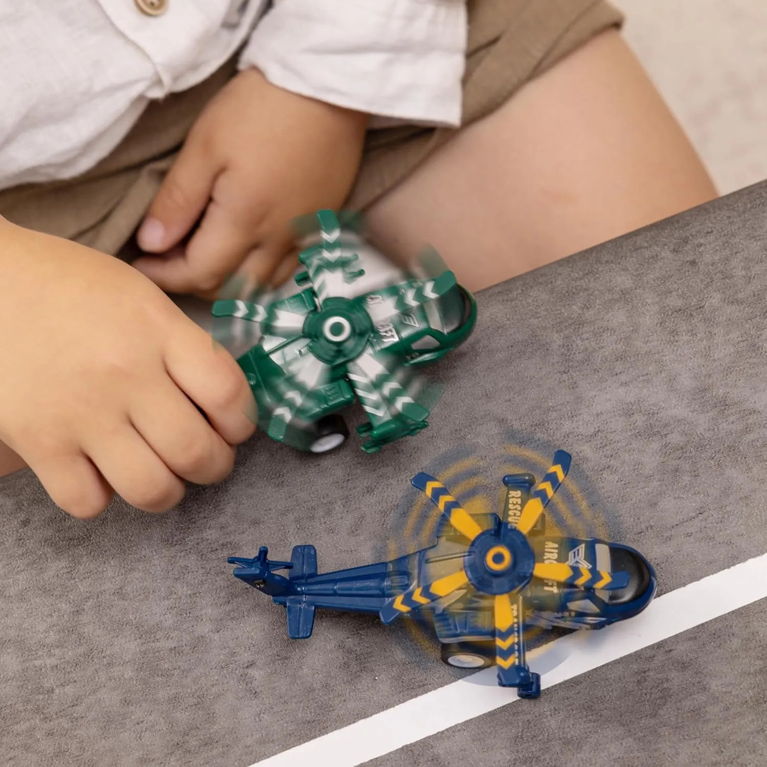 16 Pcs Pull Back Airplane Toy Set Aircraft Helicopter Fighter For Kids Ages 3…
