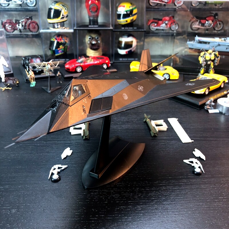 1:72 Alloy Diecast Military Model Lockheed F-117 Nighthawk Attack Fighter Plane