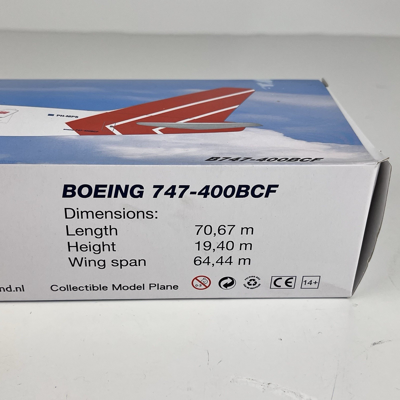 Boeing 747-400 Martinair Cargo 1:200 Charter Airplane Aircraft Jet Plane