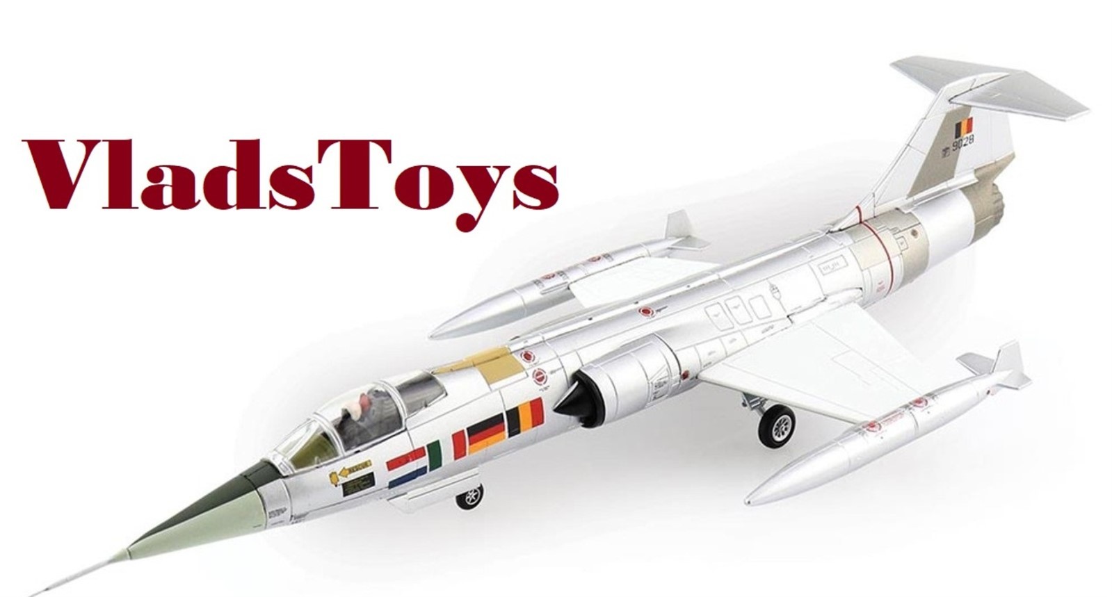 Hobby Master 1/72 F-104G Starfighter Belgian AF World Speed Record 1963 HA1070