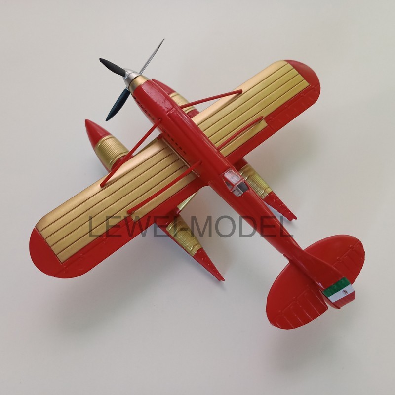1:72 Macchi MC.72 Racing Seaplane Aircraft Model Diecast Military Collection WW1