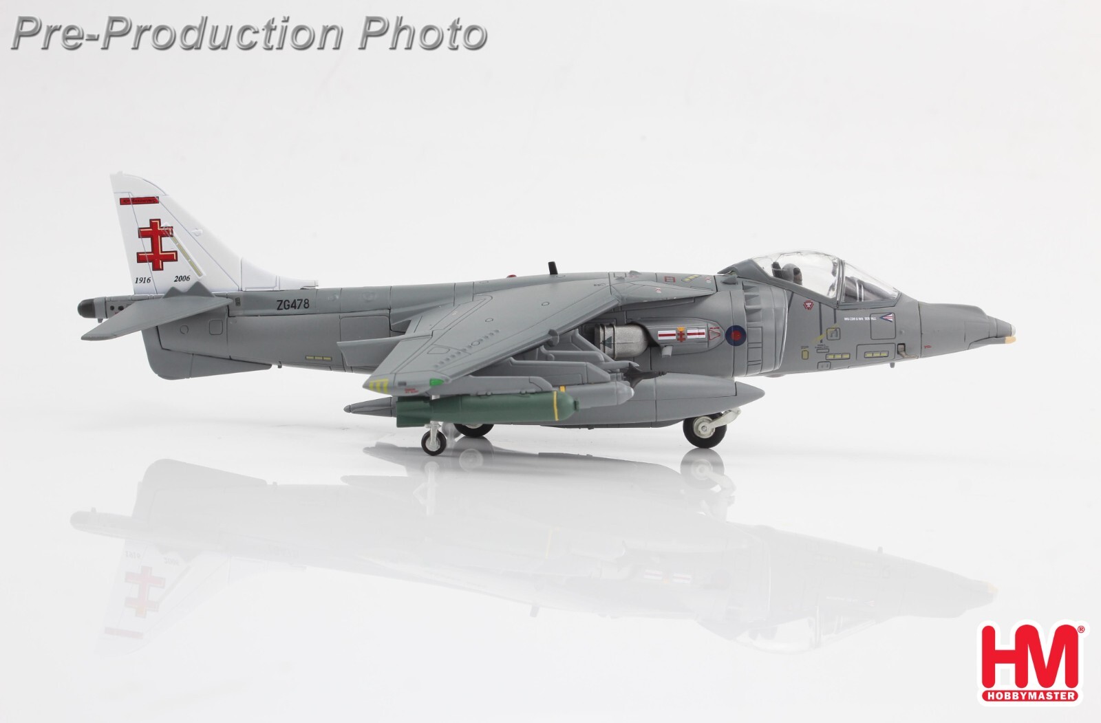 Hobby Master HA2651, Harrier GR.9A ZG478, 41 (R) Sqn., RAF Coningsby Air, 1:72