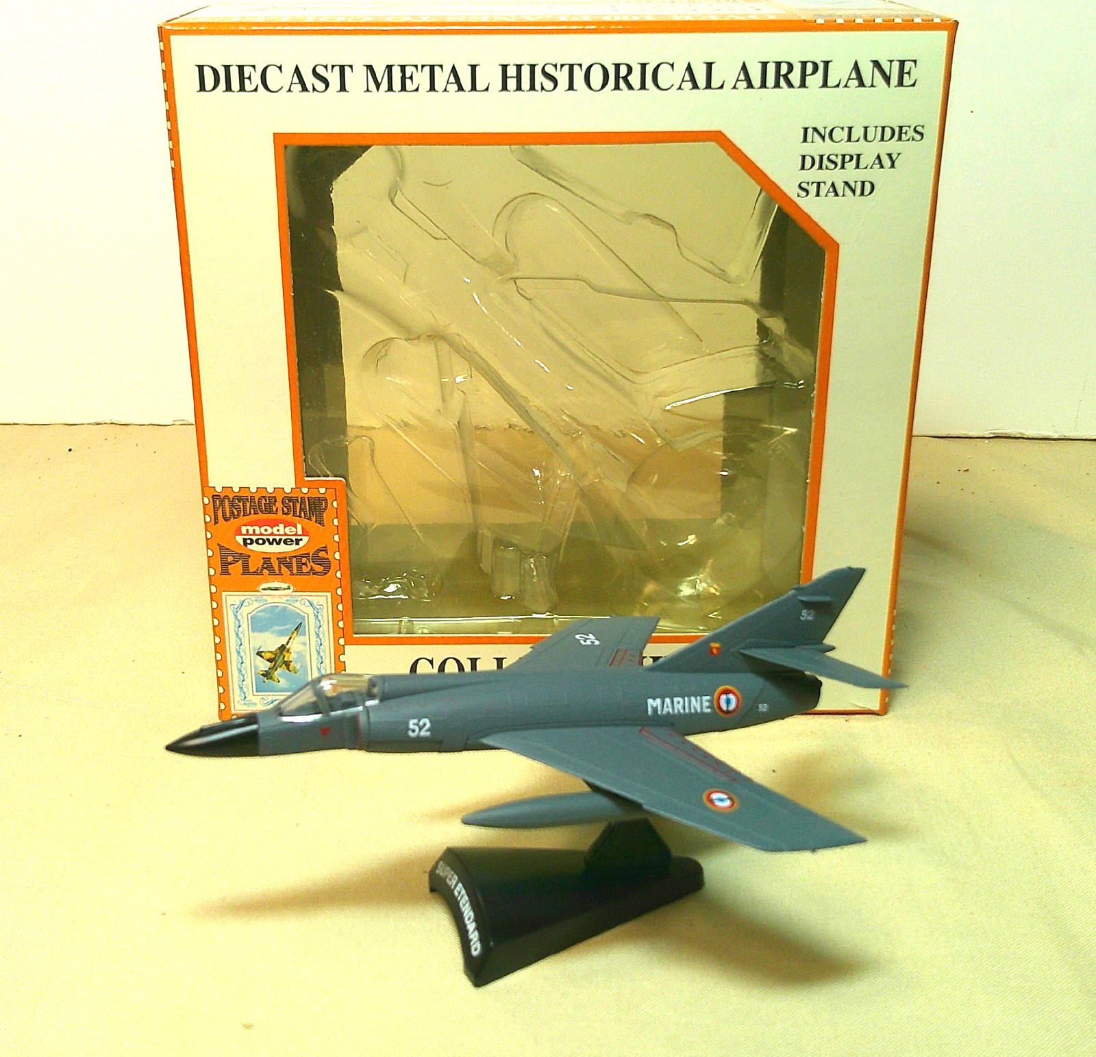 Model Power Postage Stamp Planes Series F 5370 Super Etendard French